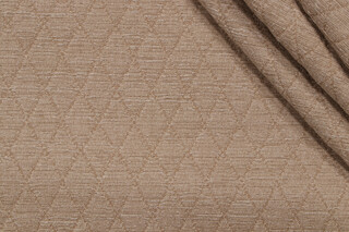 Debut Chenille Matelasse Upholstery Fabric in Granite