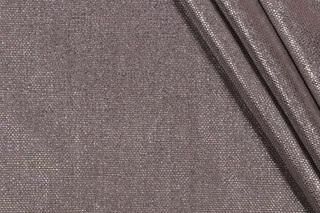 Scalamandre Lin Miroir Argent Woven Upholstery Fabric in Elephant 