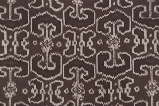 Lacefield Bengali Printed Cotton Blend Drapery Fabric in Gray 