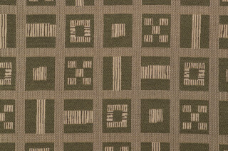 Grey Watkins Rhineland Woven Chenille Upholstery Fabric in Olive 