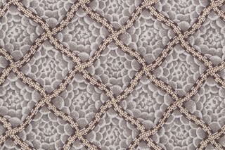 Fonthill Beckford Printed Cotton Drapery Fabric in Grey 