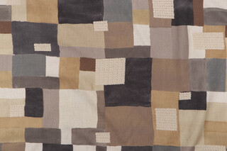 PK Lifestyles On The Square Printed & Embroidered Drapery Fabric in Java 