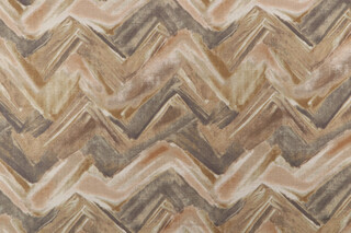 PK Lifestyles Wavelet Printed Decorator Fabric in Teak 