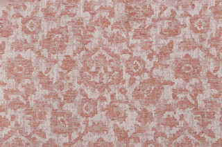 PK Lifestyles Bijar Floral Damask Upholstery Fabric in Canyon 
