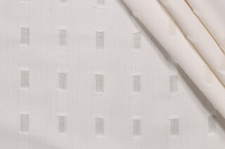 Scalamandre Sea Breeze Woven Solution Dyed Acrylic Outdoor Fabric in Vellum