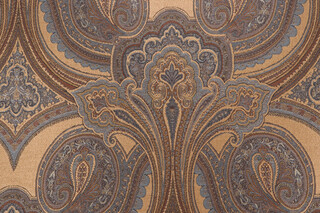 Scalamandre Balraj Tapestry Upholstery Fabric in Blue