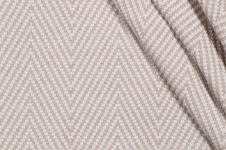 1 Yard Pozzi Arturo Brigantine Woven Outdoor Fabric in Sand