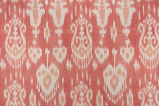P Kaufmann Izmir Printed Cotton Decorator Fabric in Melon 