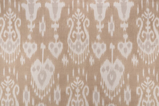 P Kaufmann Izmir Printed Cotton Decorator Fabric in Camel 