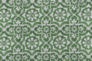 Premier Prints Athens Printed Polyester Outdoor Fabric in Herb