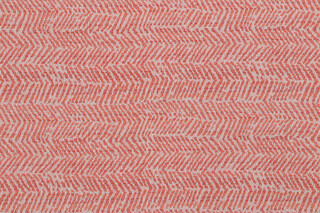 Valdese Weavers McCreery Woven Upholstery Fabric in Coral
