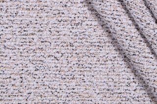 Capital Woven Chenille Upholstery Fabric in Salt & Pepper