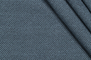 Valdese Weavers Jumper Woven Crypton Home Finish Upholstery Fabric in In Chambray