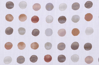 Mill Creek Polly Printed Drapery Fabric in Spice