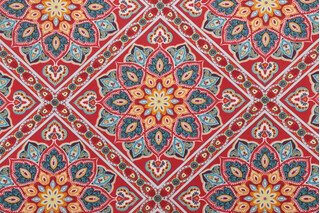 Richloom Medlo Printed Polyester Outdoor Fabric in Sonoma