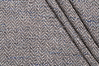 TFA Mill Bridge Woven Upholstery Fabric in Bluestone