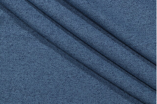 Richloom Woven Textured Polyester Outdoor Fabric in Denim