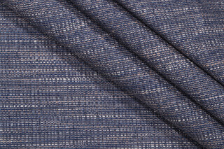 PK Lifestyles Dapper Woven Upholstery Fabric in Indigo