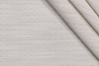 Drift Spot Woven Polyester Outdoor Fabric in Silver