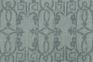 Lacefield Seville Printed Blend Drapery Fabric in Seagrass