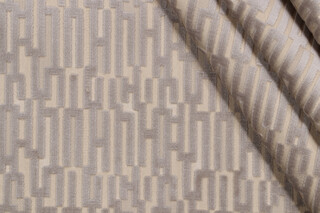 Crypton Lublin High Performance Velvet Upholstery Fabric in Silver 