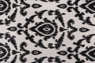 Sunbrella Bukhara 45534-0010 Woven Solution Dyed Acrylic Outdoor Fabric in Black 