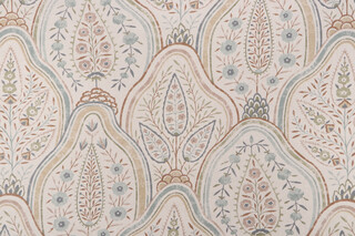 Richloom Priyanka Printed Cotton Drapery Fabric in Memoir 