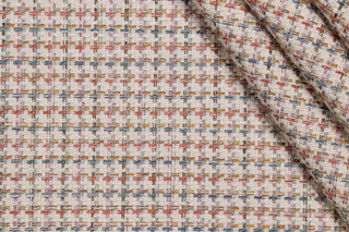 Sample of Richloom Burbank Woven Upholstery Fabric in Multi 