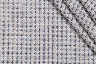 Richloom Burbank Woven Upholstery Fabric in Denim 