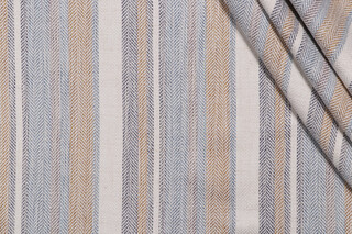 Richloom Porter Woven Chenille Upholstery Fabric in Atlantic 