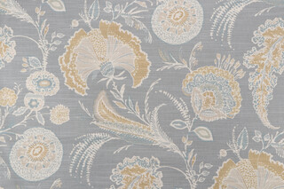 Richloom Malaya Printed Cotton Drapery Fabric in Dawn 