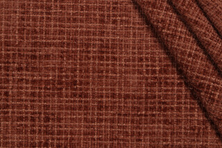 Richloom Wagonga Woven Chenille Upholstery Fabric in Spice 