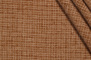 Richloom Wagonga Woven Chenille Upholstery Fabric in Amber 