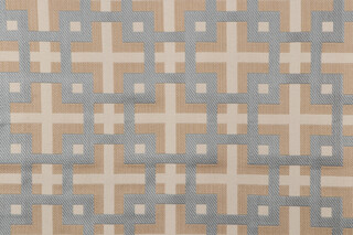 Scalamandre Izar Woven Upholstery Fabric in Gravel