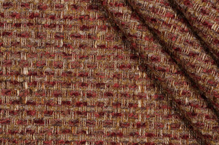 P Kaufmann Warwick Woven Chenille Upholstery Fabric in Sumac 