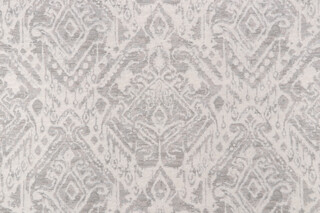 P Kaufmann Rivas Woven Chenille Upholstery Fabric in Frost 