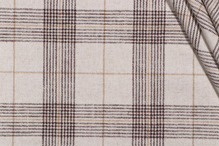 Sample of P Kaufmann Devonshire Woven Upholstery Fabric in Ganache 