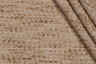 P Kaufmann Everett Woven Chenille Upholstery Fabric in Hummus 