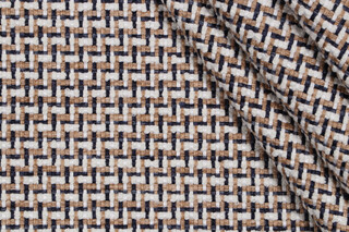 P Kaufmann De Witt Woven Upholstery Fabric in Marina 