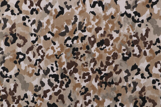 Magnolia Home Teddington Printed Cotton Drapery Fabric in Chestnut 