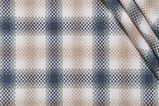 Hamilton McDuff Woven Upholstery Fabric in Baltic 