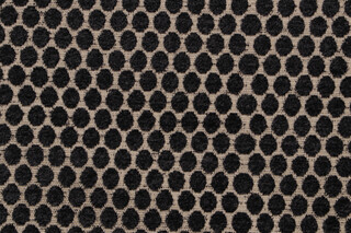 Bubbles Woven Chenille Upholstery Fabric in Slate 