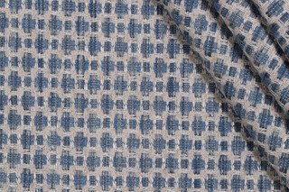 Tendy Woven Upholstery Fabric in Denim