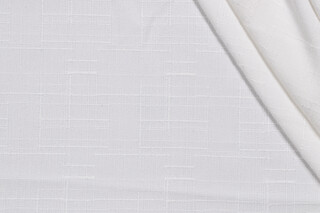 Richloom Pocasset Woven Decorator Fabric in Eggshell