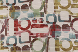 Mod Tapestry Upholstery Fabric in Multi