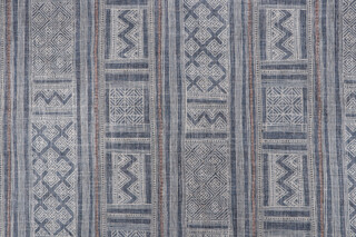 1 Yard Richloom Printed Drapery Fabric in Bluestone