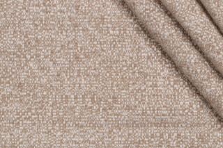 Crypton Naima High Performance Woven Chenille Upholstery Fabric in Flax