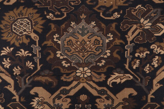 1 Yard Textile 360 Kovu Printed Drapery Fabric in Onyx