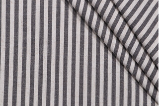 Golding Scout Stripe Woven Decorator Fabric in Char