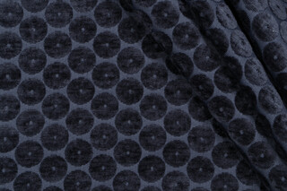 P Kaufmann Europa Performance Woven Chenille Upholstery Fabric in Midnight